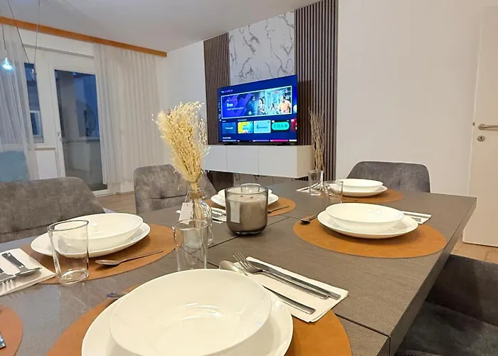 Apartament 3-zimmerwohnung & 3 Min Zur Strassenbahn Leonding